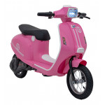 Elektrická motorka skúter Retro 23 - ružová